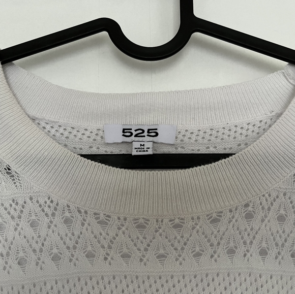 Oversized Lace Long Sleeve Top - Picture 4 of 4